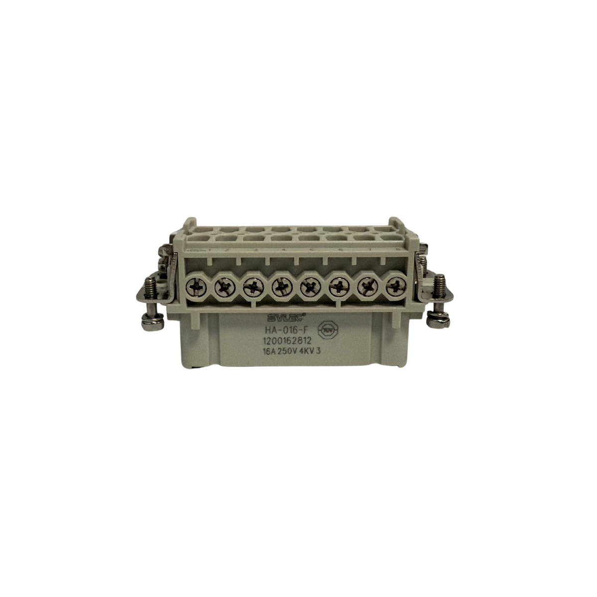 HA, 16-pin, female insert, screw crimp
