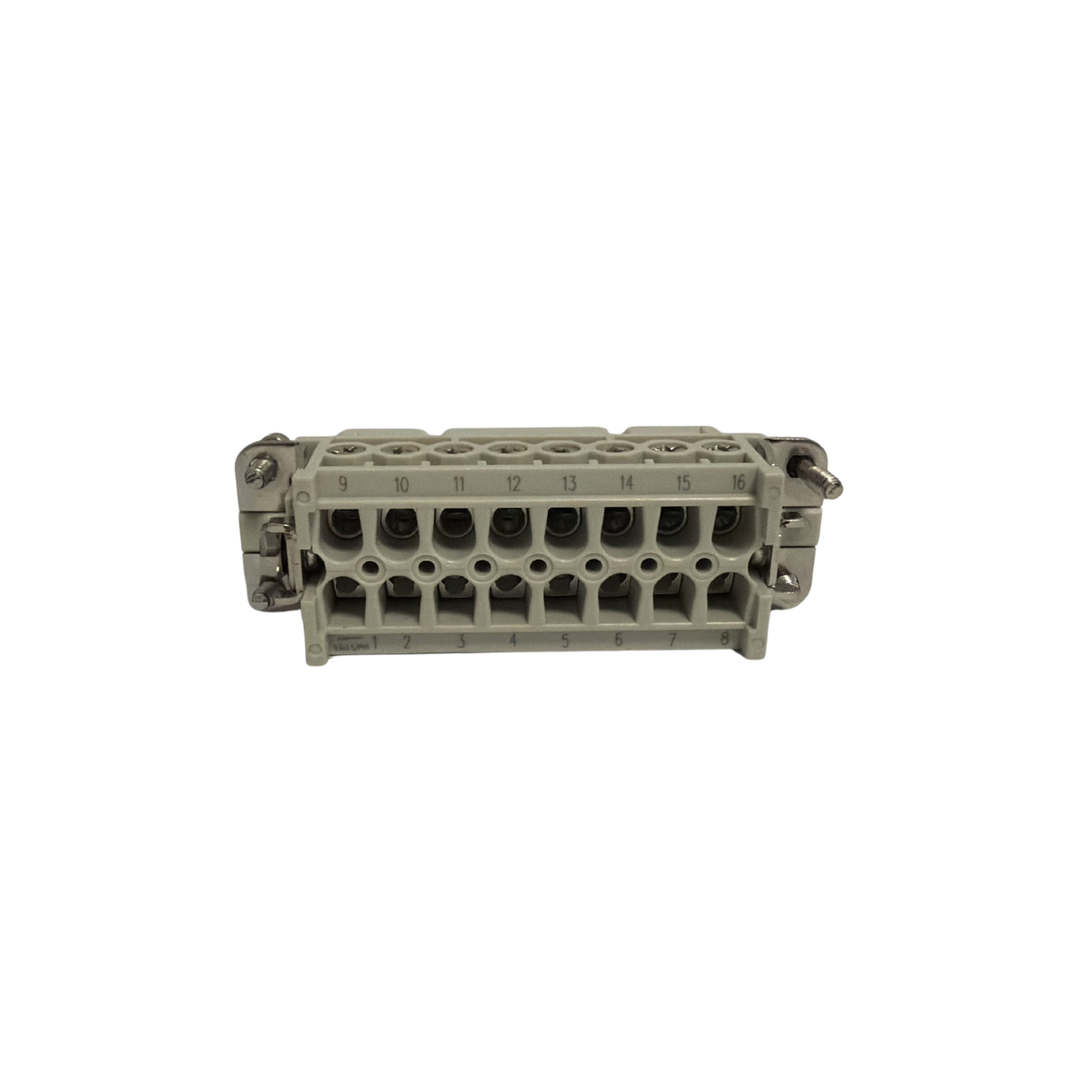 HA, 16-pin, female insert, screw crimp