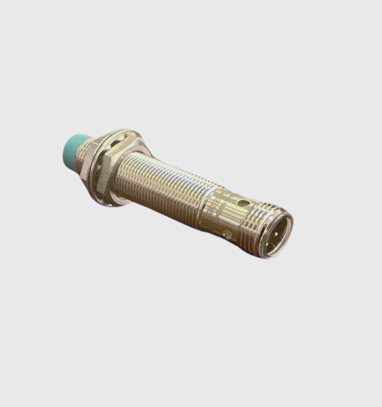 M12, pluggable sensor non-flush, enhanced distance type, detection distance 8mm, DC-3 line PNP normally open