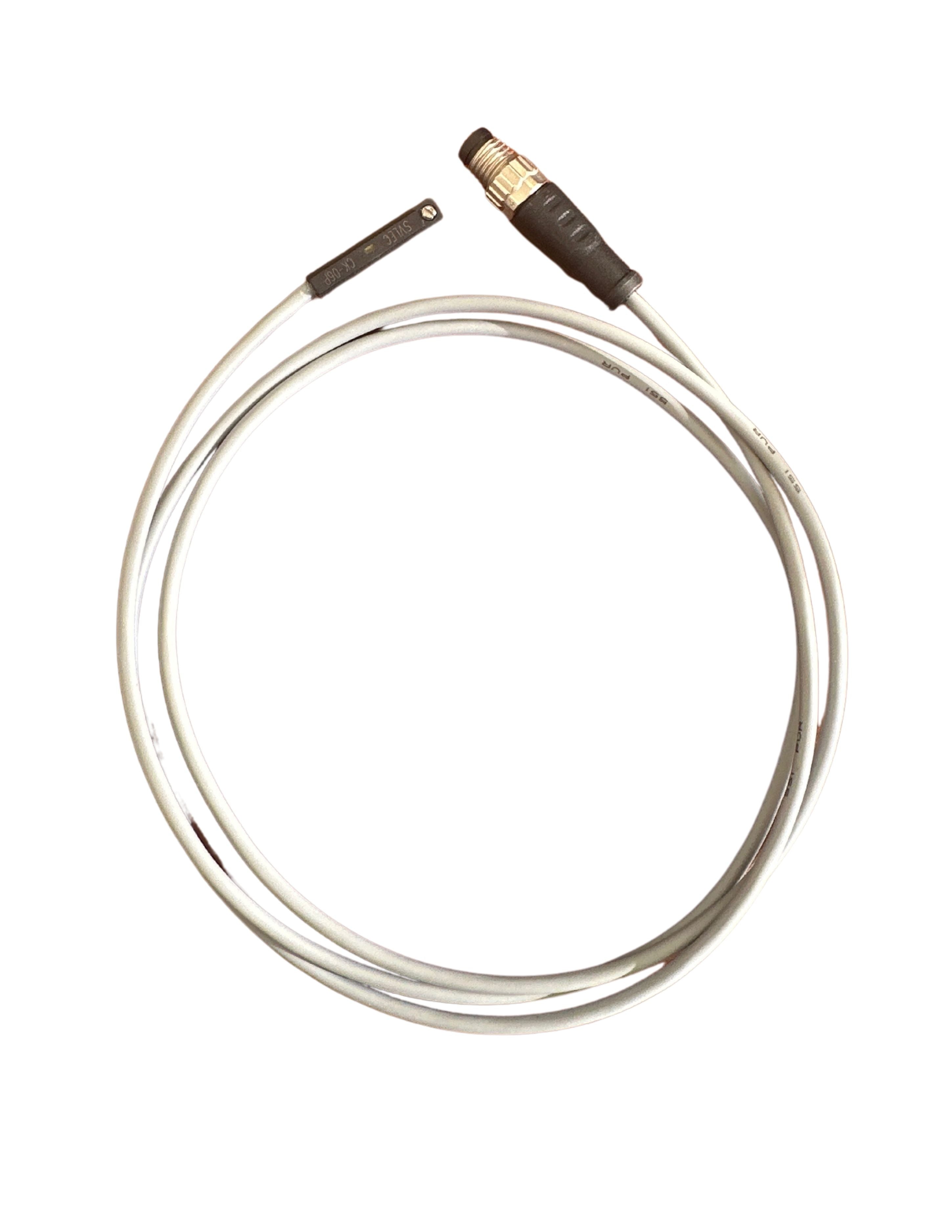 Magnetic Switch Sensor, Solid state type, Current sourcing (PNP output), M8 3 Pin Male Connector, 1M Cable Length