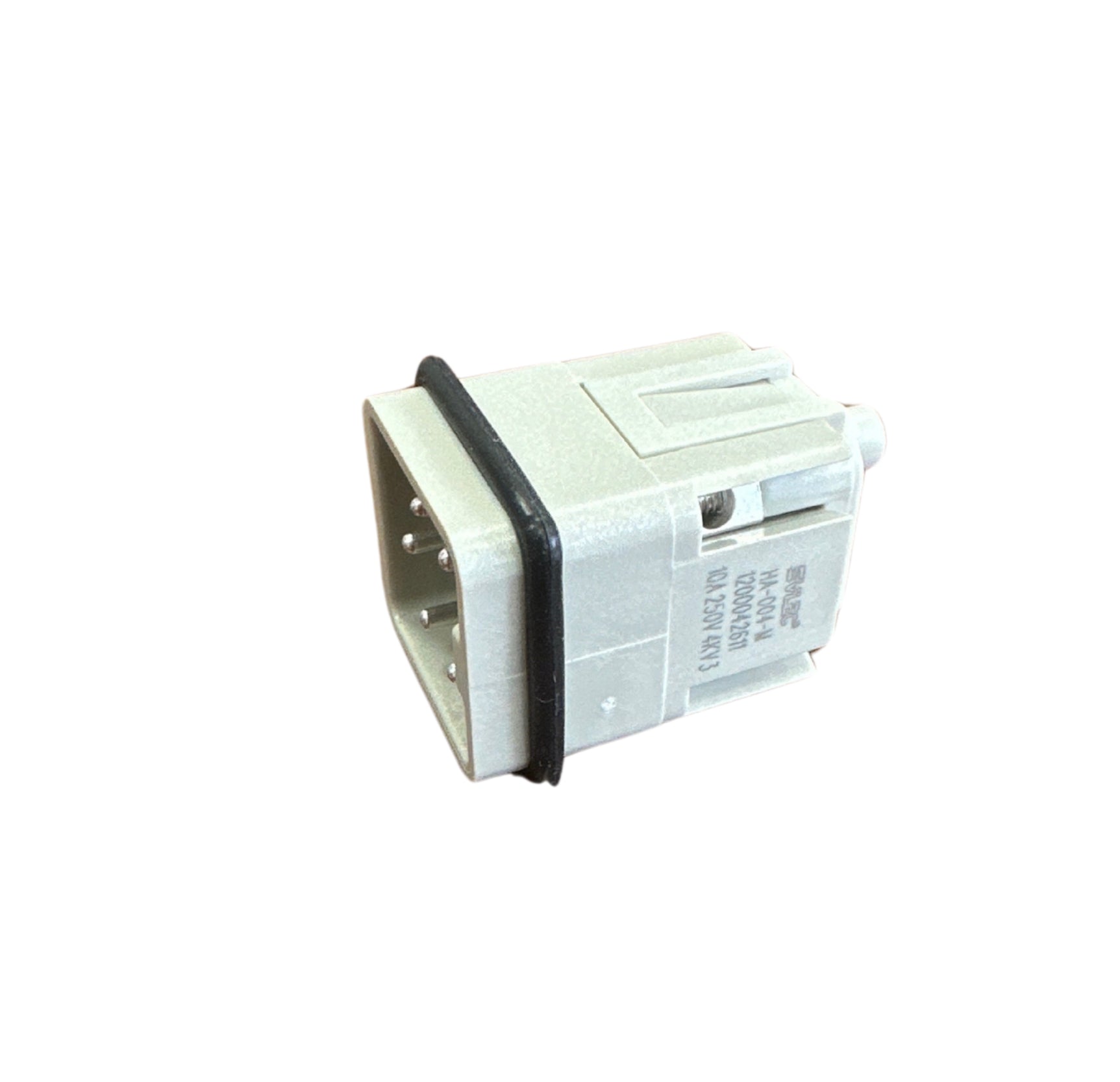 HA, 4-pin, male, screw crimp
