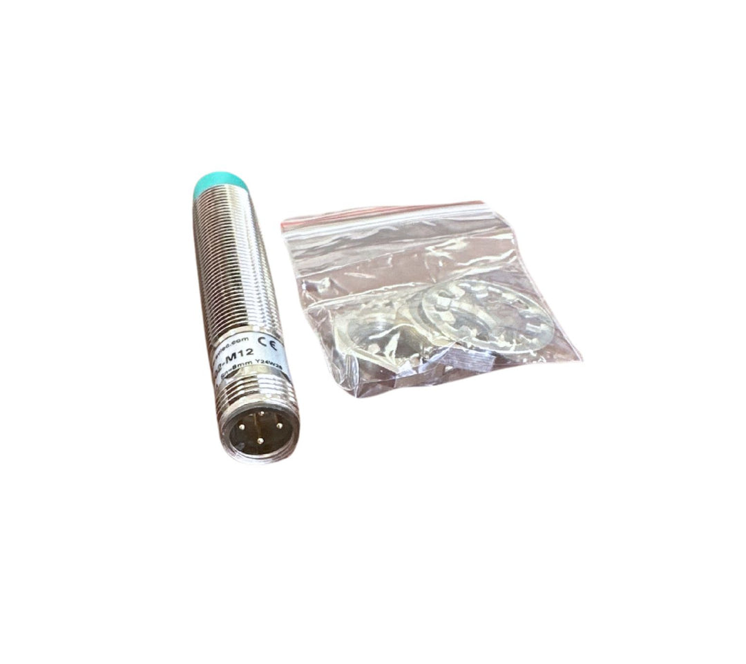 M12, pluggable sensor non-flush, enhanced distance type, detection distance 8mm, DC-3 line PNP normally ope