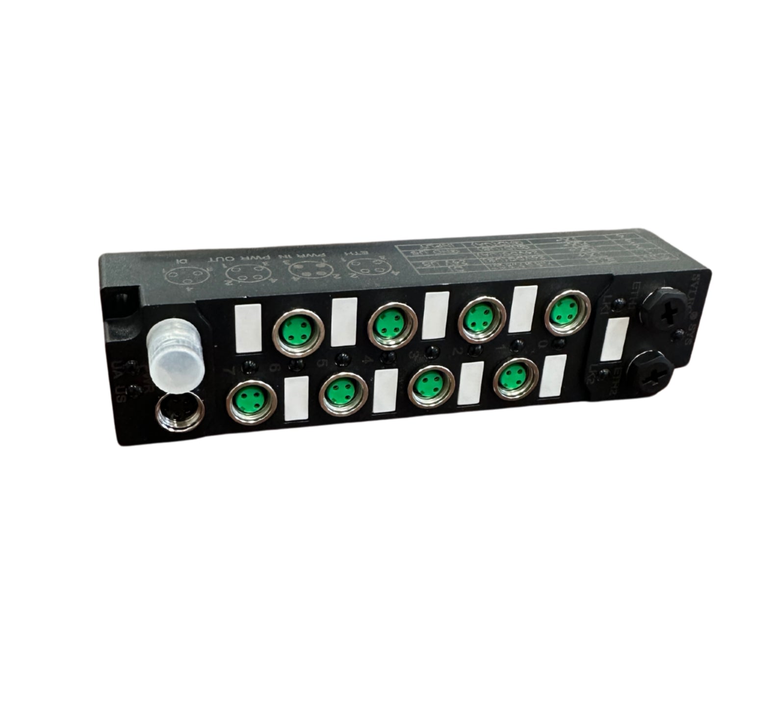 Profinet compact I/O module, 8 (M8 spiral) input PNP