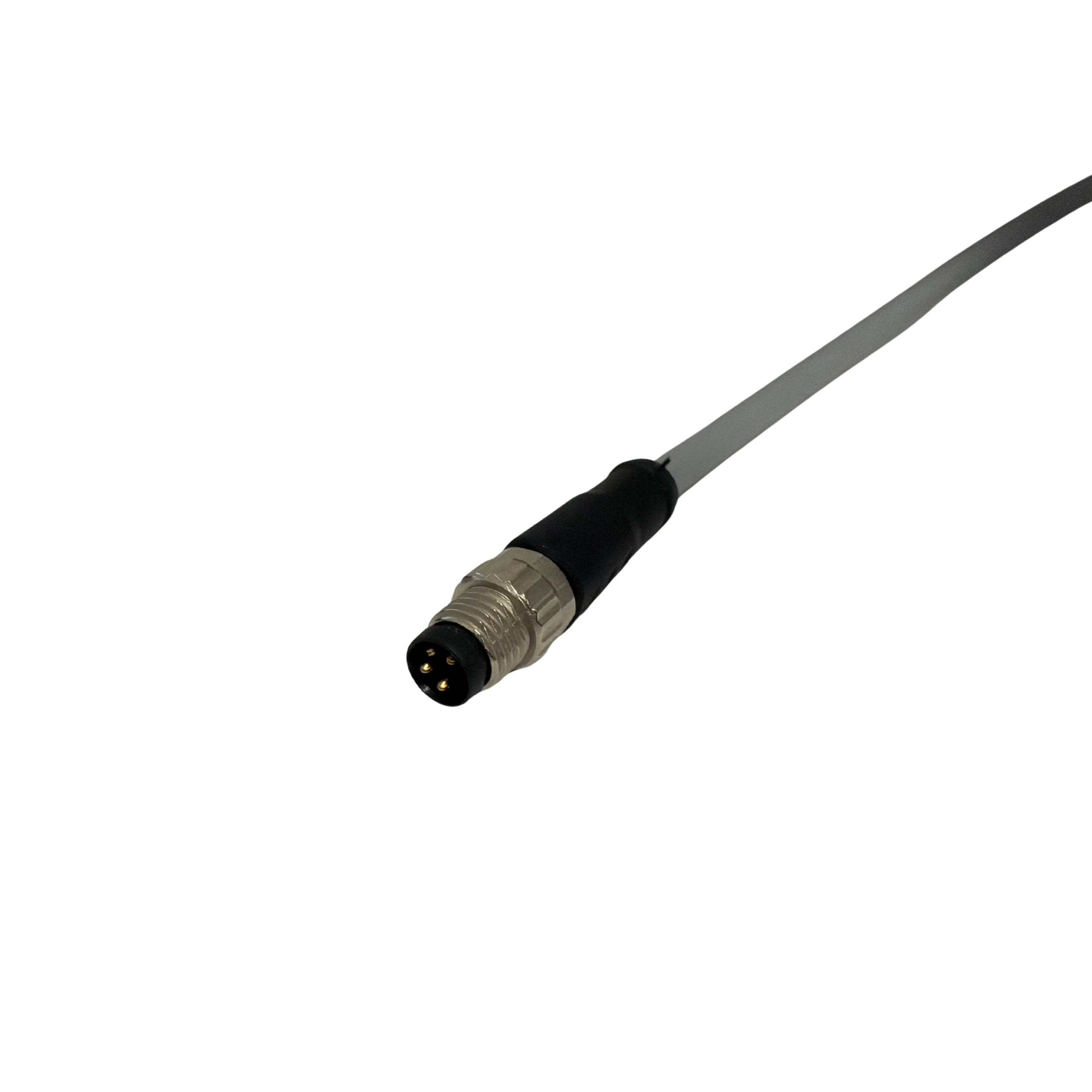 SCAC-M8-MS-4P-3.0-M12-4P-FS-PUR-GY