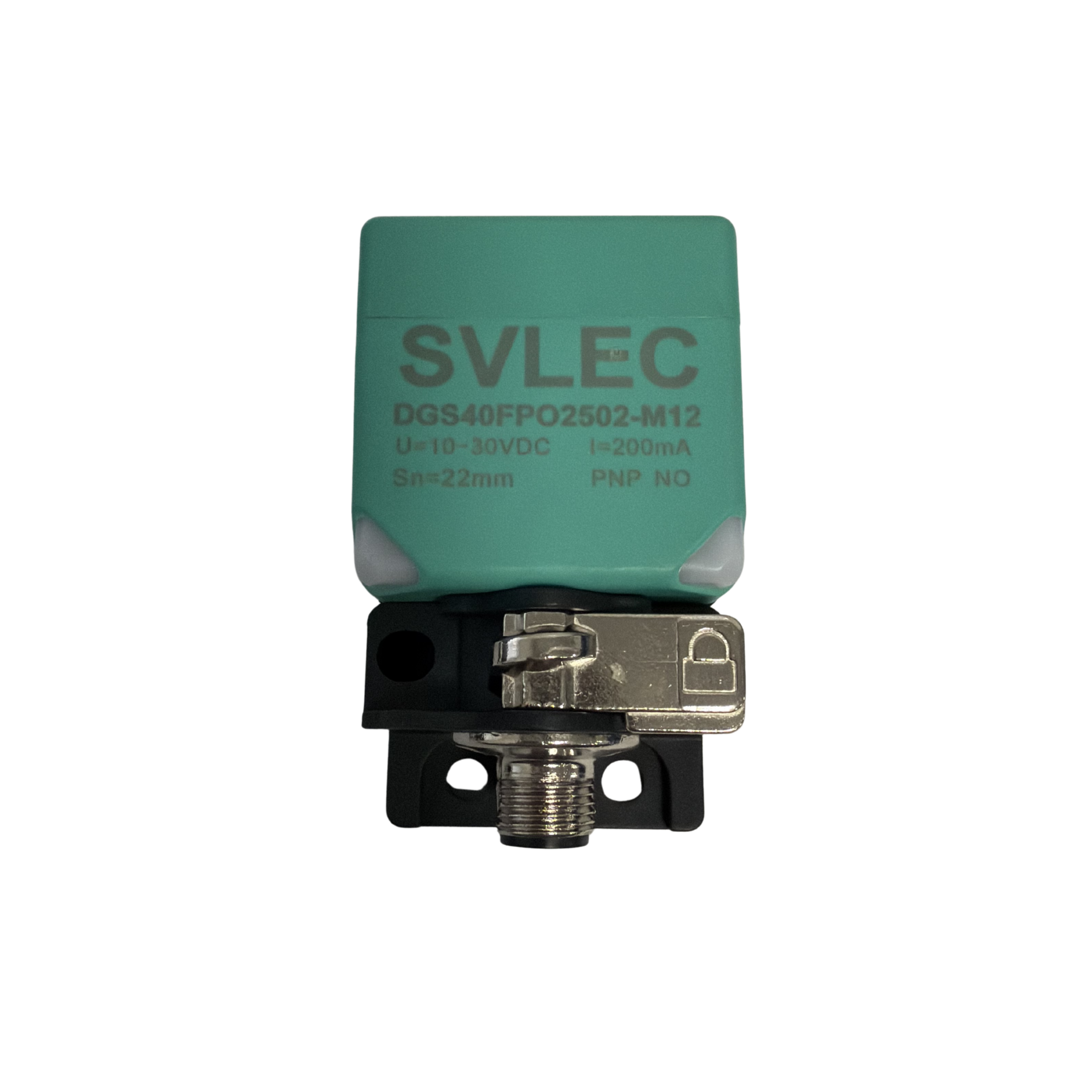 40 x 40 x53 square dual lamp rotatable sensor, enhanced, detection distance 25mm, DC-3 wire PNP normally open
