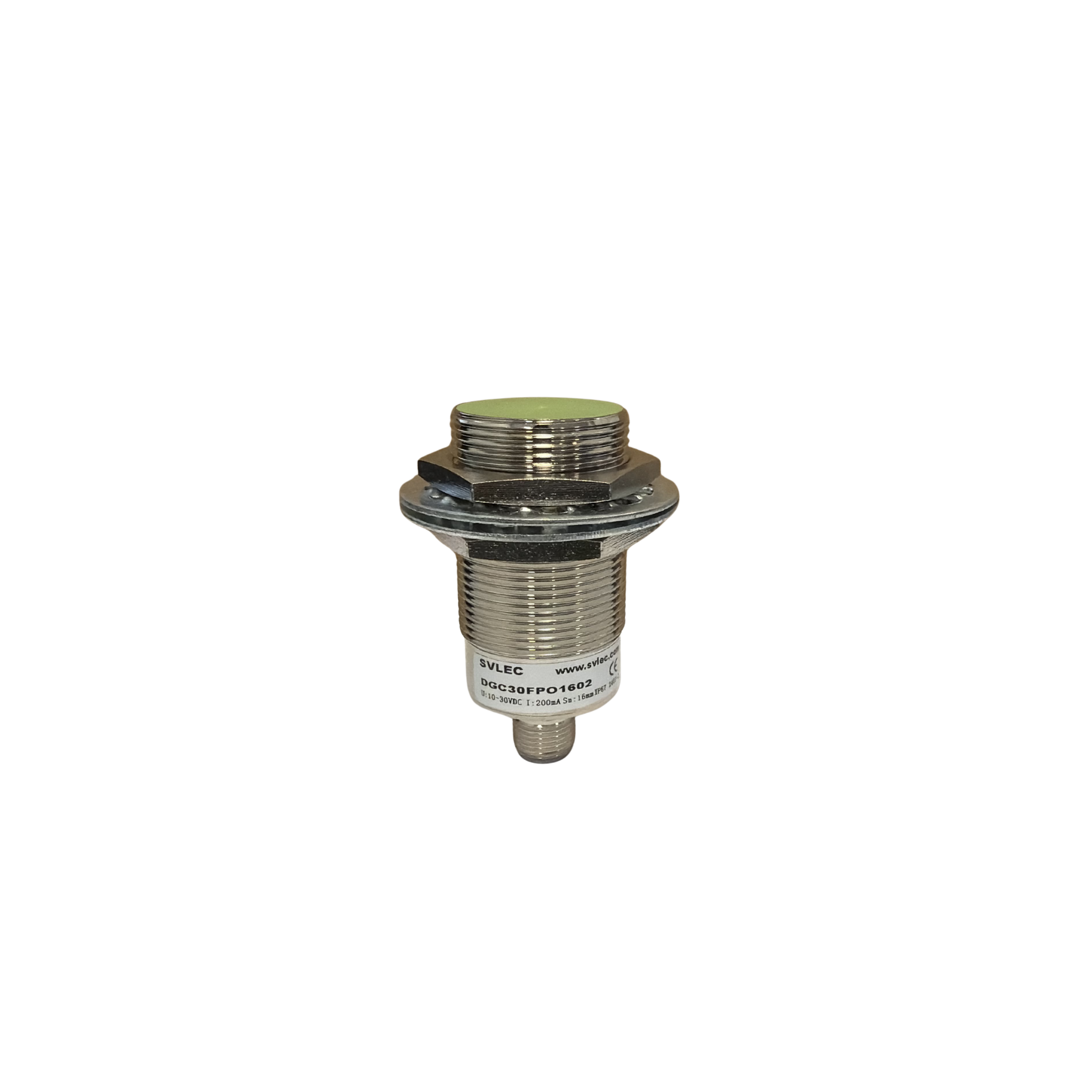 M30, pluggable sensor flush, enhanced distance type, detection distance 16mm