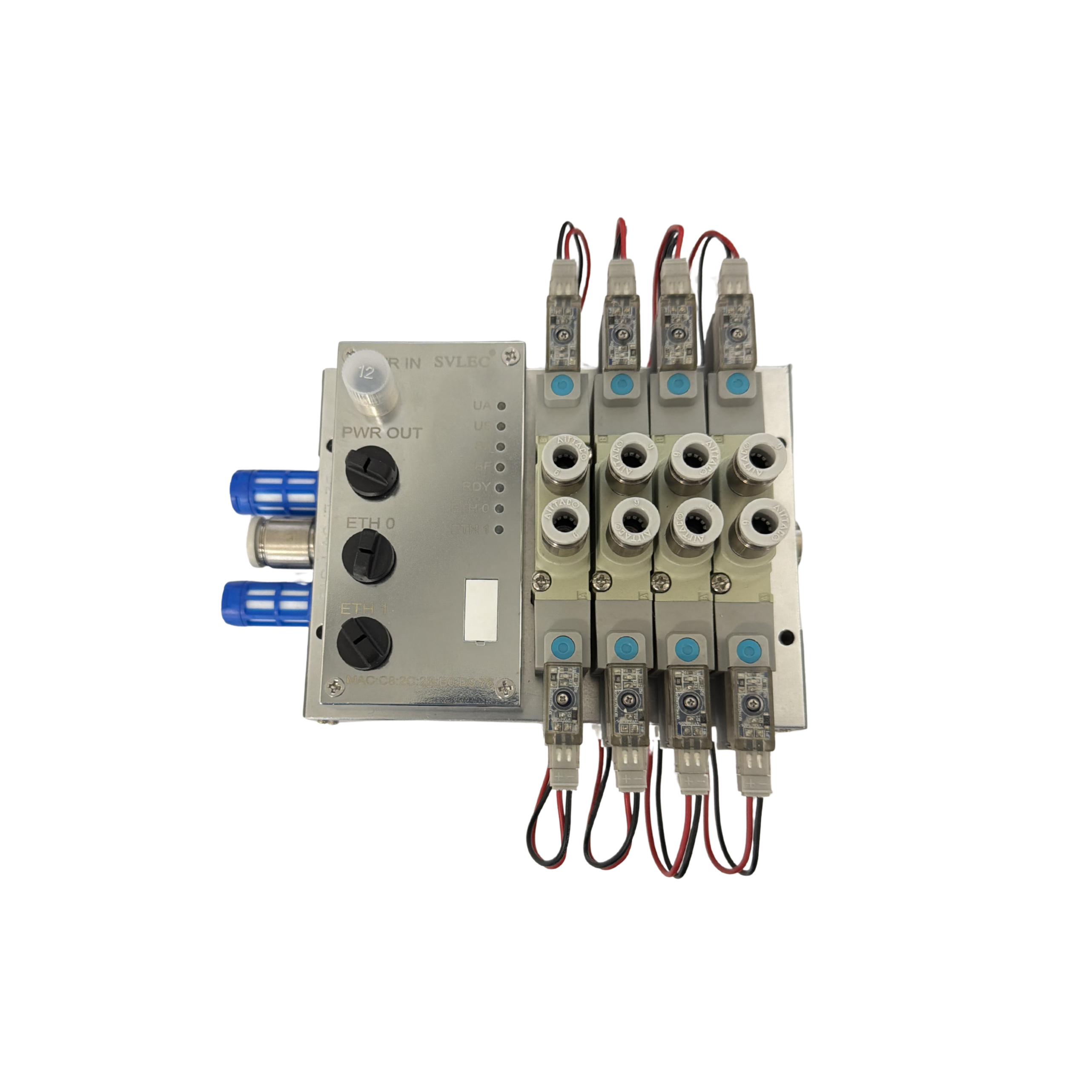 Valve Terminal with Manifold, EtherNet/IP, 4 positions, SMC SY5000