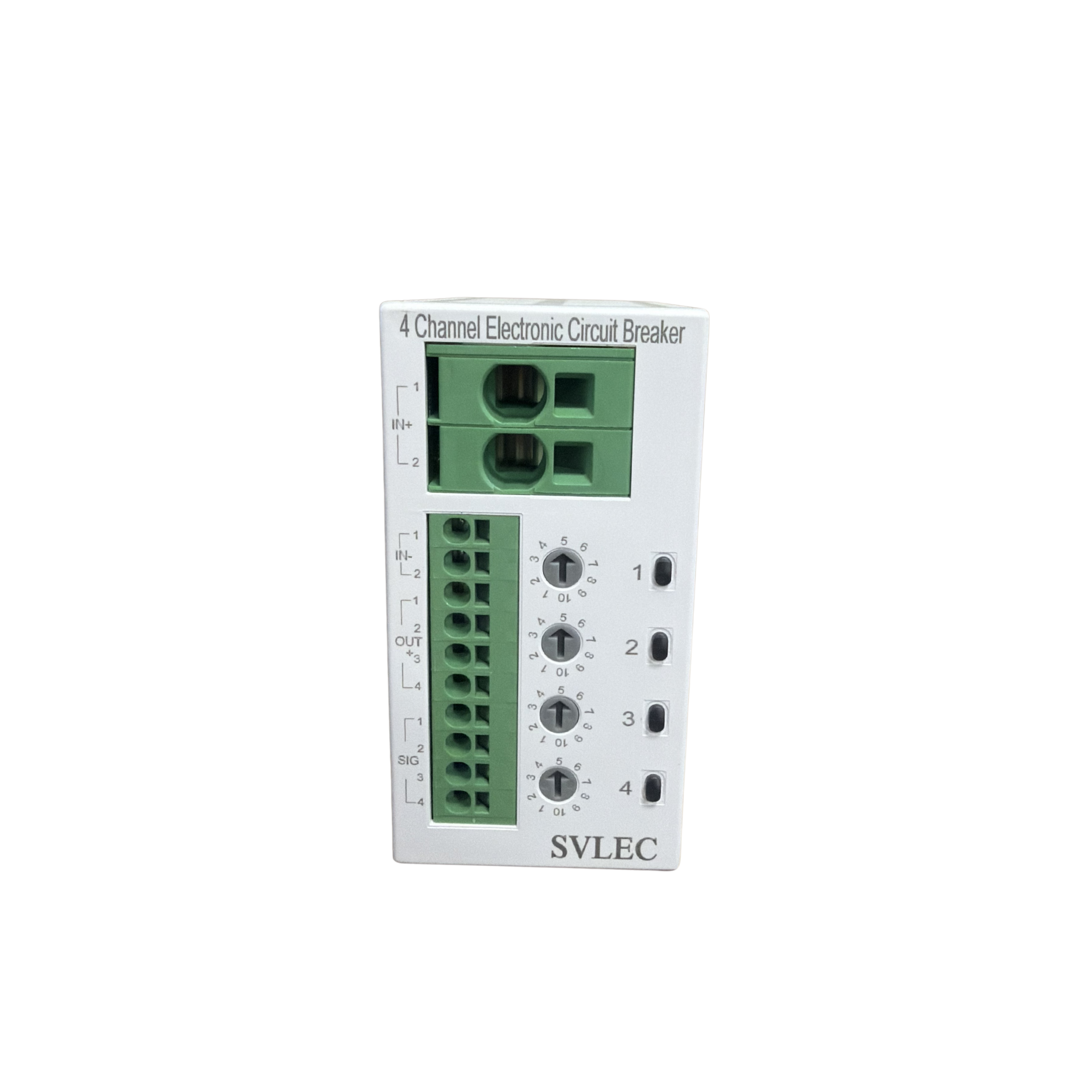 PRA0401 Electronic circuit breaker, 4 currents