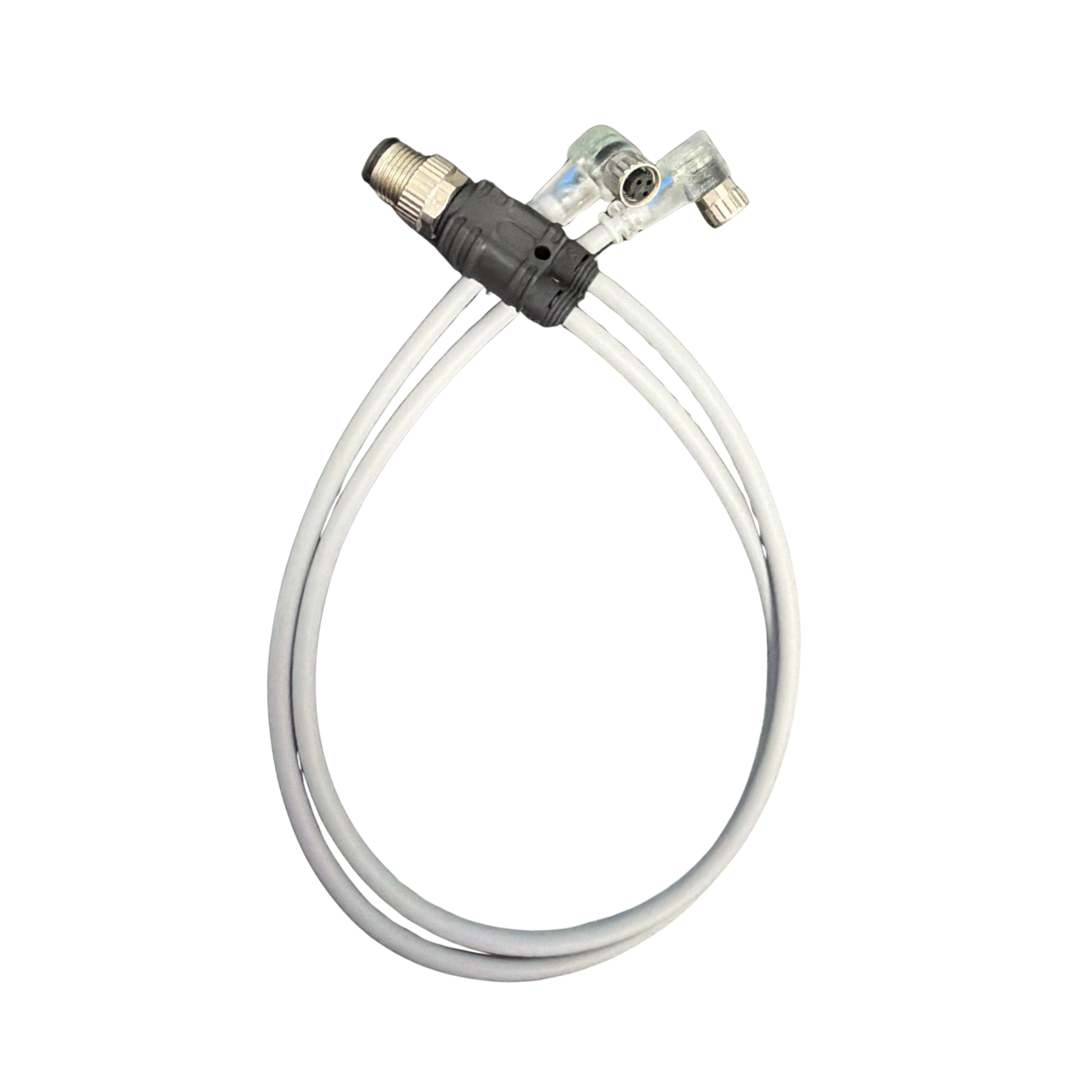 SCAC-M12Y-MS-4P-0.3-M8-FR-3P-PUR-GY-L2