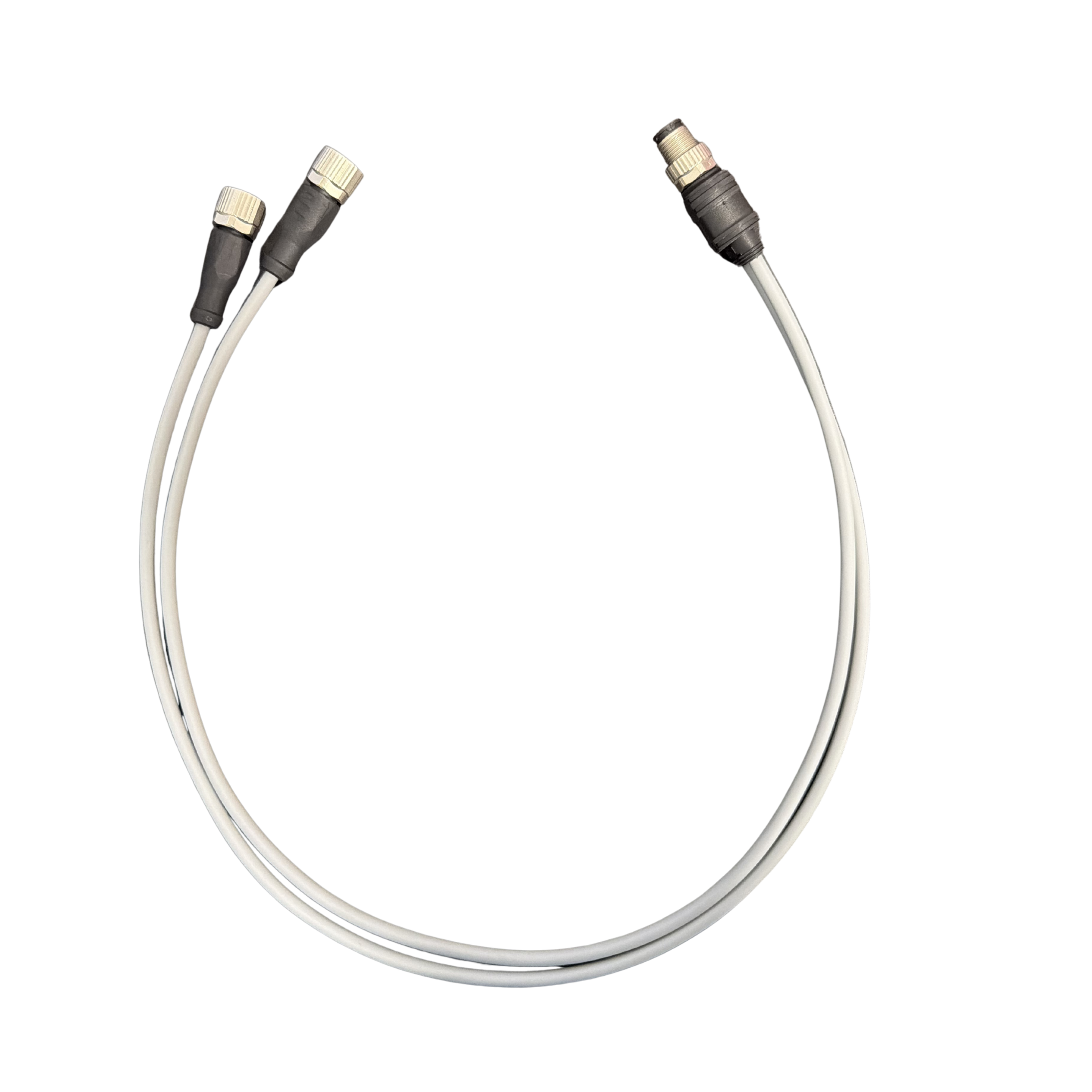 SCAC-M12Y-MS-4P-0.5-M12-FS-3P-PUR-GY
