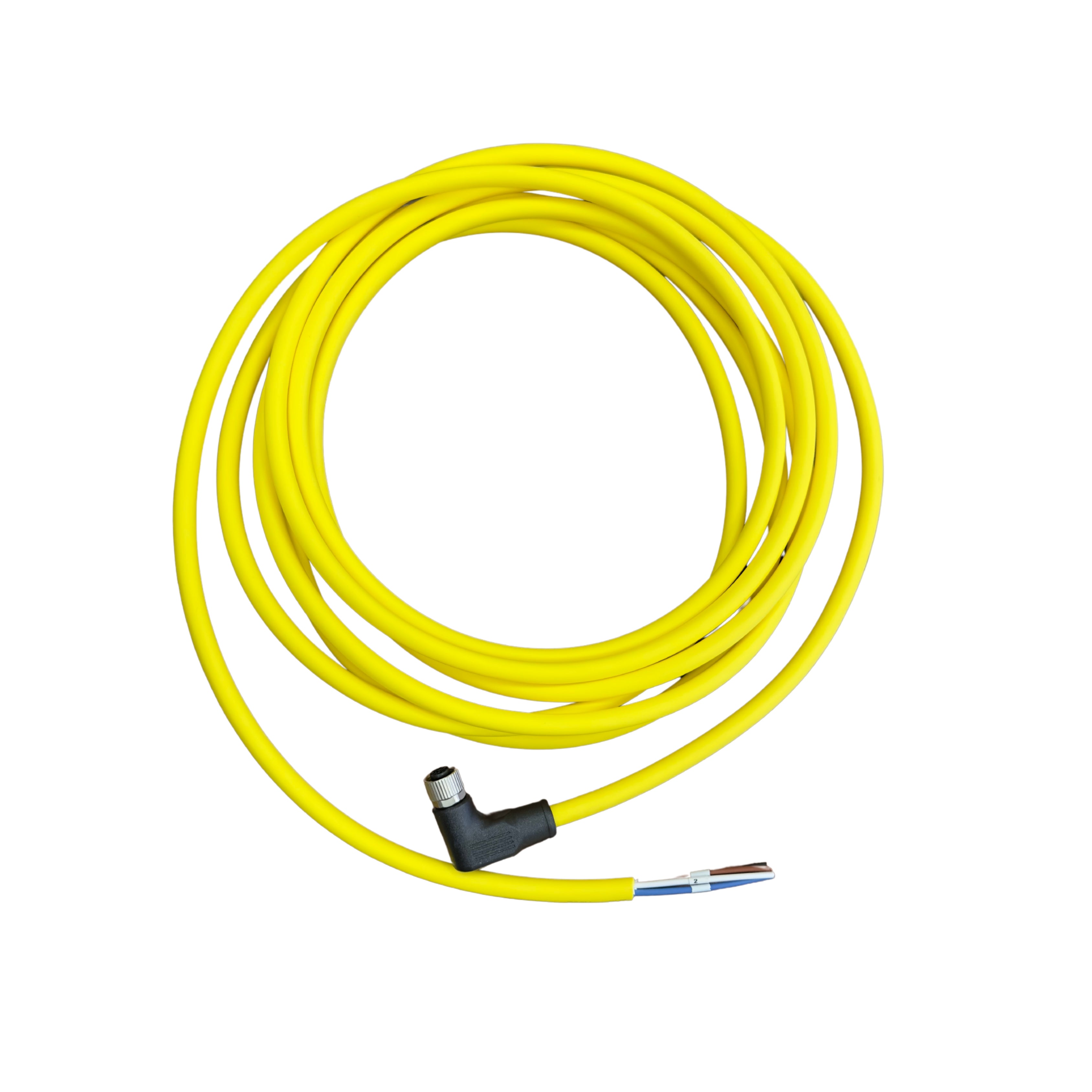 M12 S Code Female angled 5M Cable