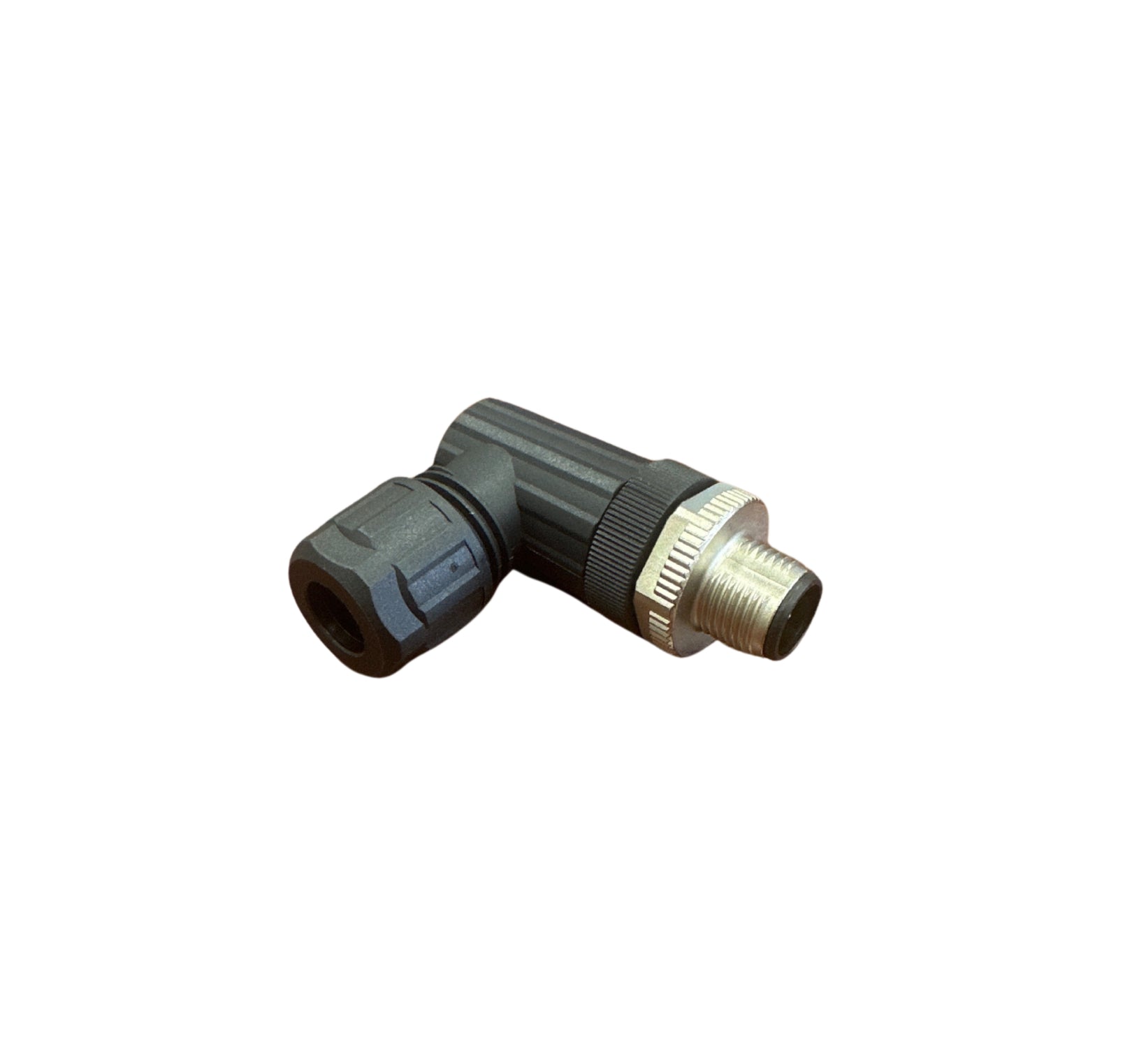 M12, A buckle 5-pin male, bent PG7, screw crimping