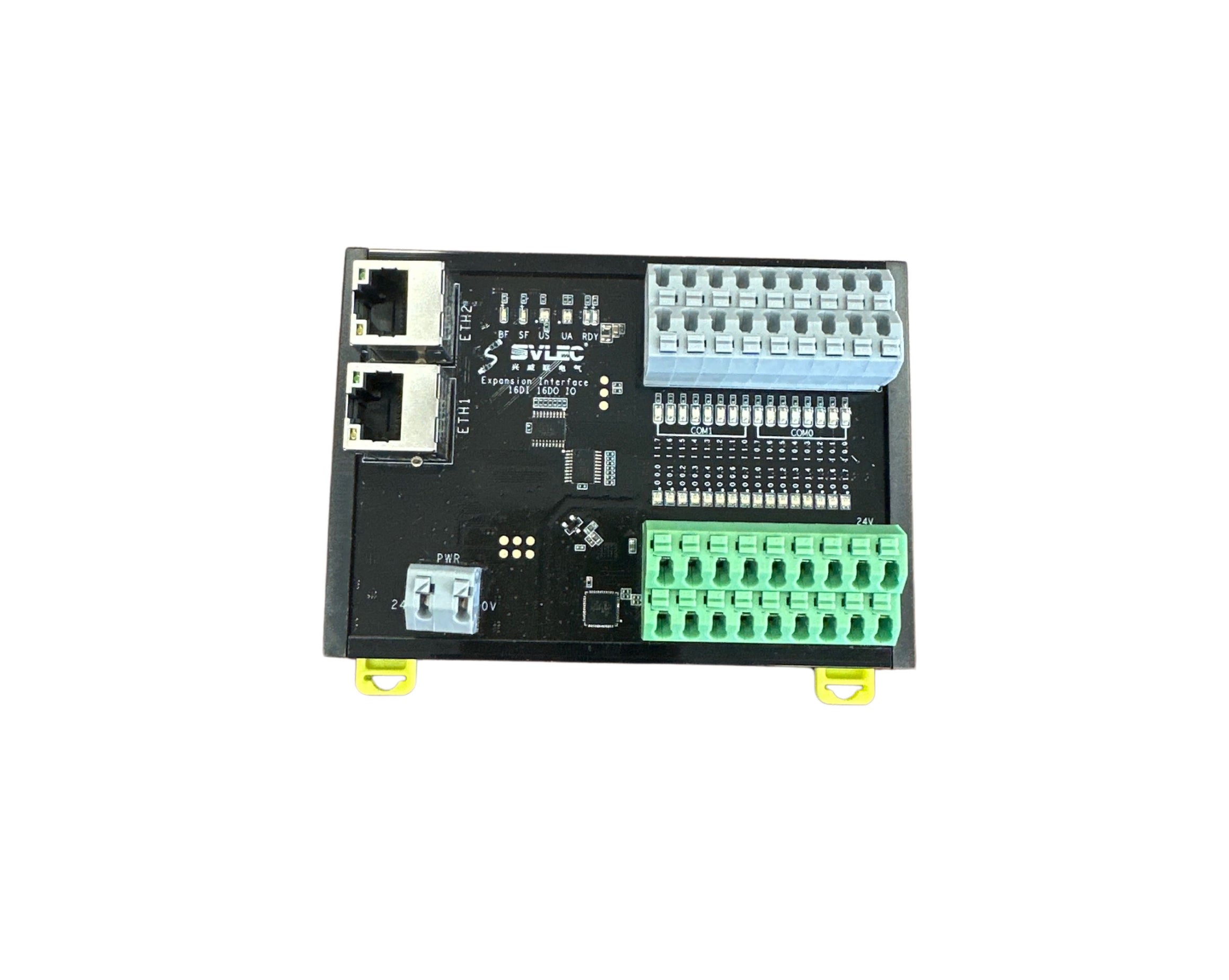 IP20 remote I/O module, Ethernet/IP 16DI+16DO – Montik Automation