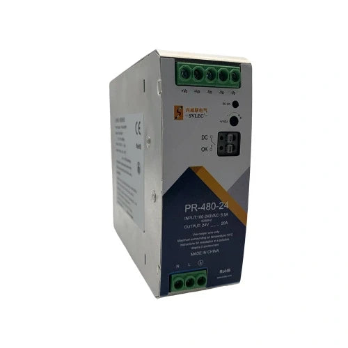 DIN rail power module, 24V-20A