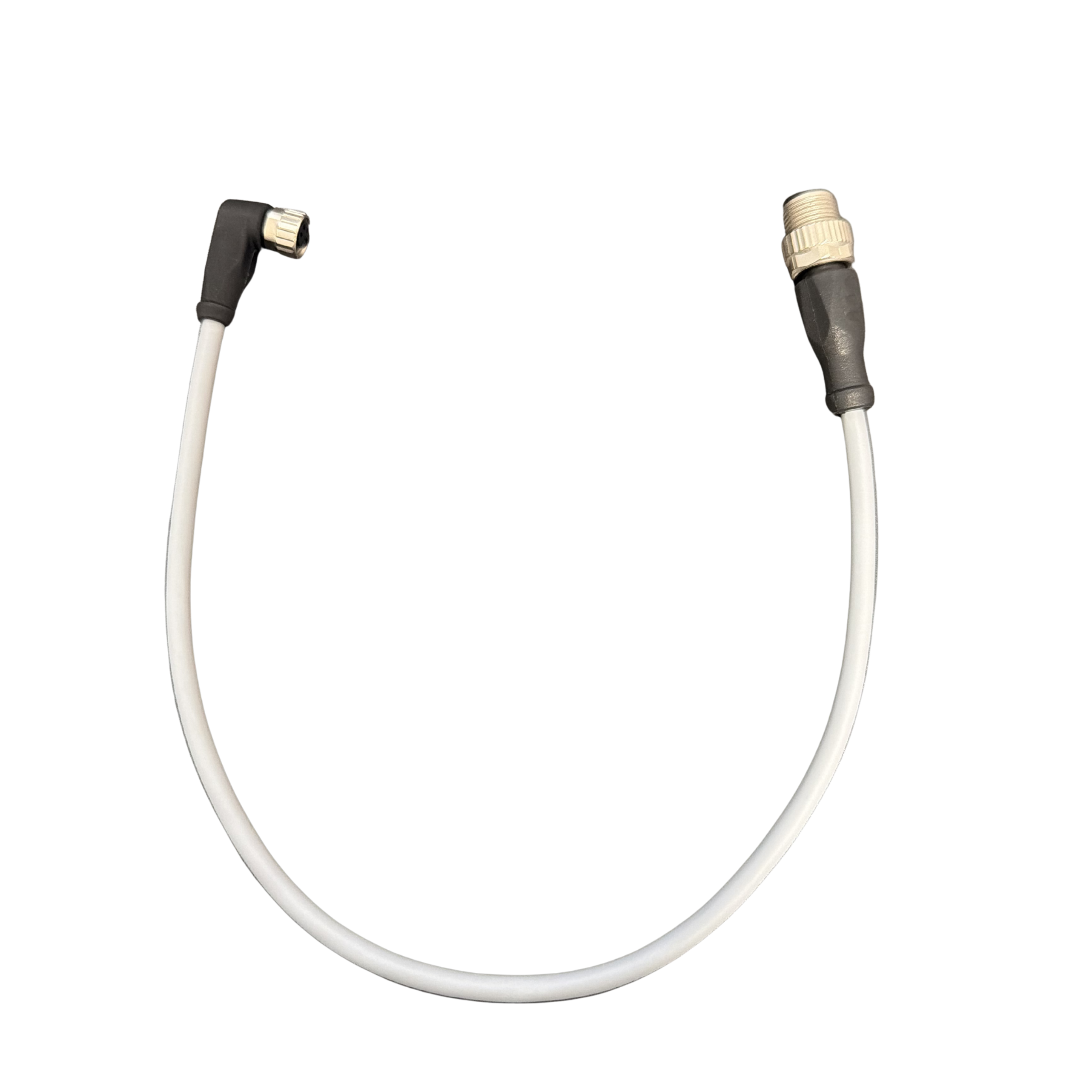 SCAC-M12-MS-4P-0.3-M8-FR-4P-PUR-GY