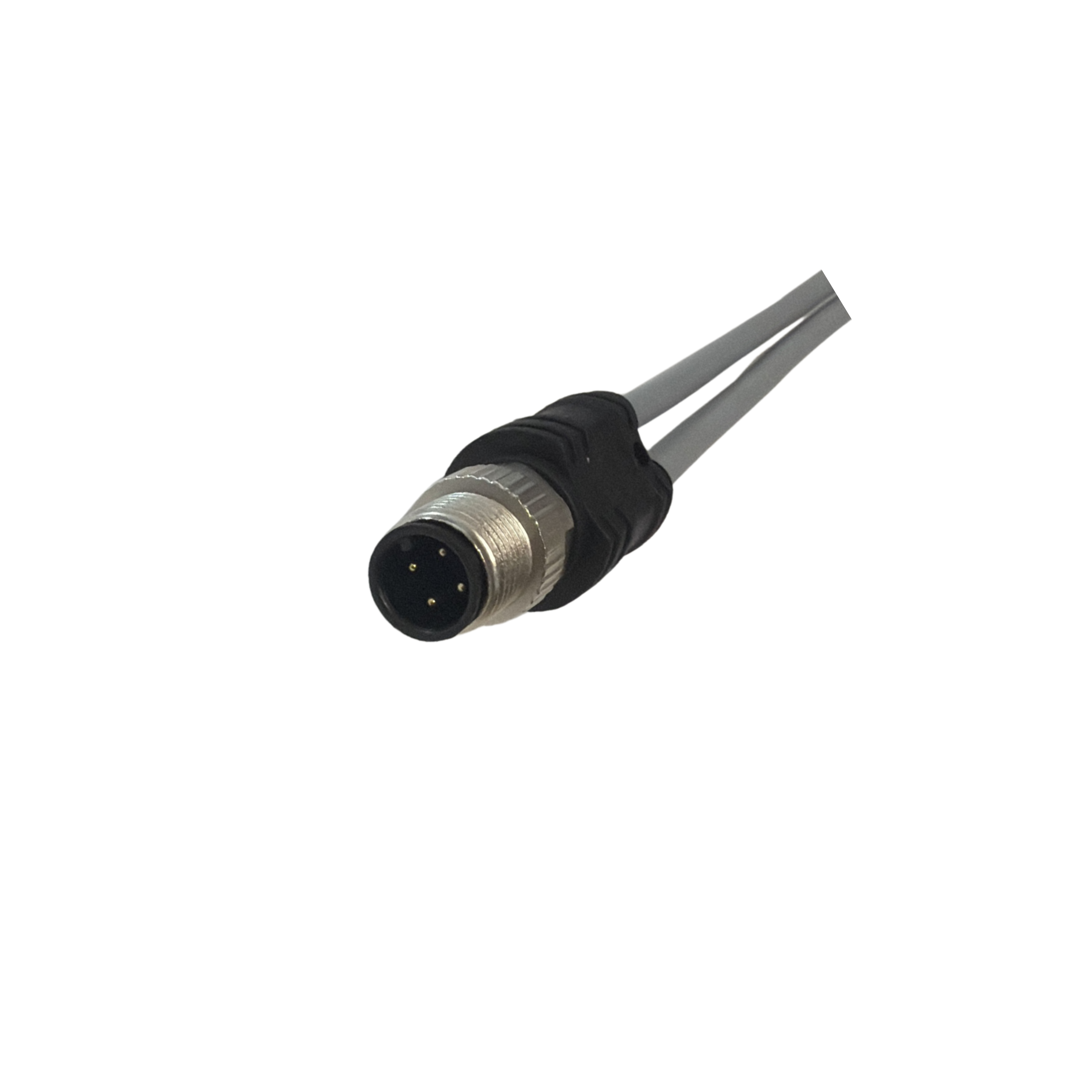SCAC-M8Y-MS-4P-3.0-M8-FS-4P-FS-PUR-GY